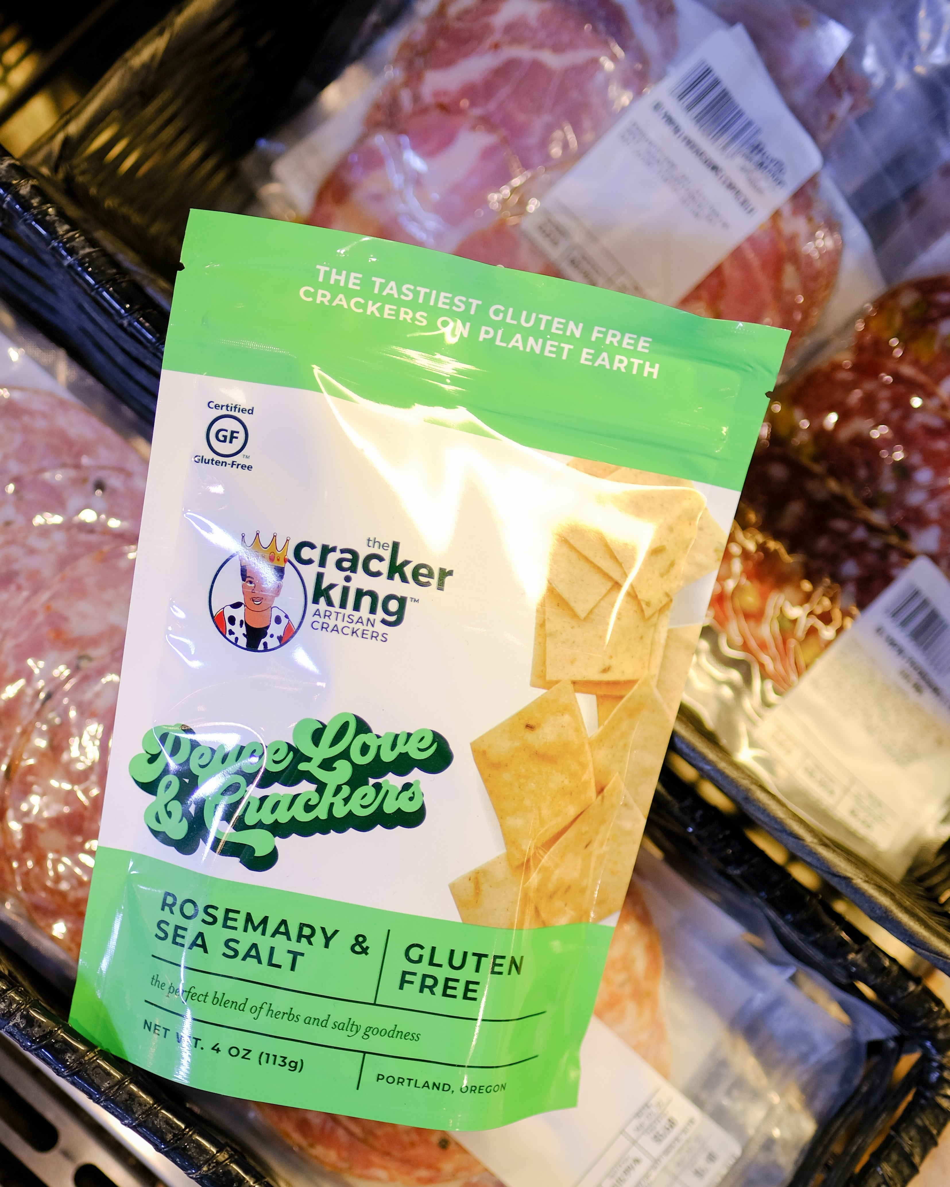 Case of 3 - Rosemary & Sea Salt Crackers (Gluten-Free)