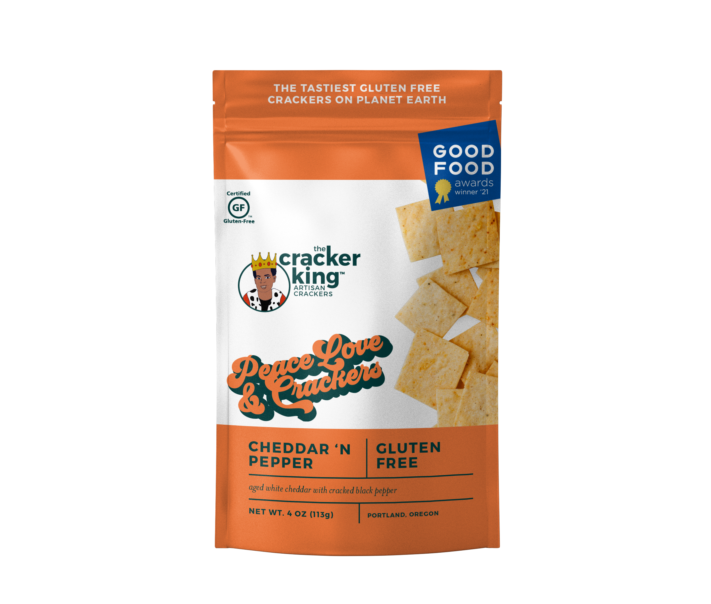Case of 3 - Cheddar N' Pepper Crackers (Gluten-Free)