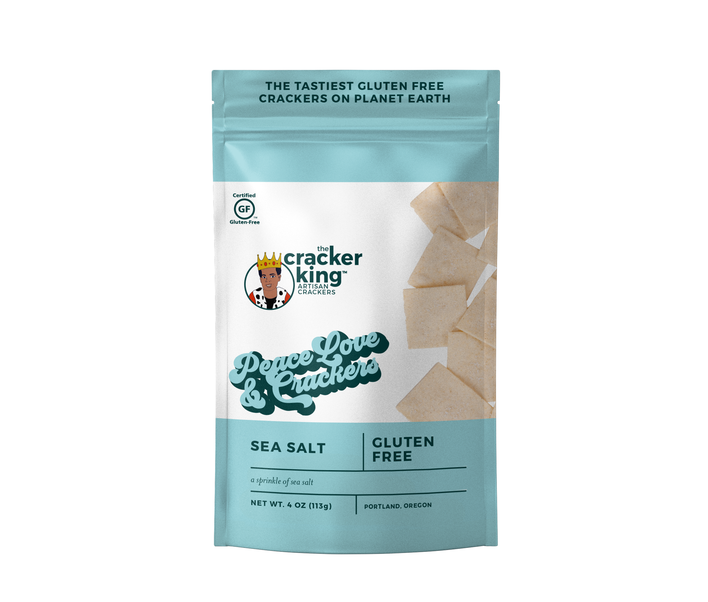 Case of 3 - Sea Salt Crackers (Gluten-Free)